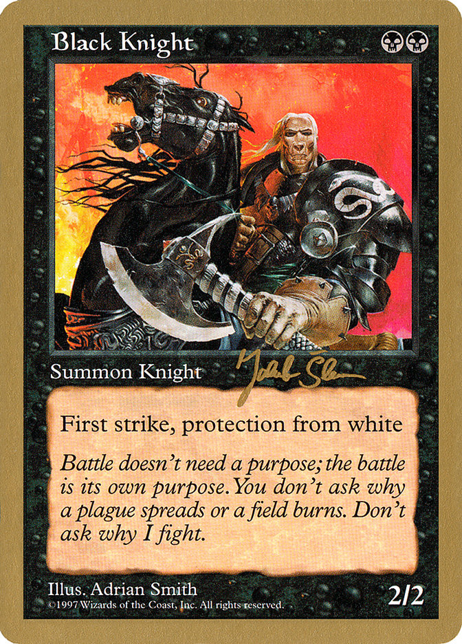 Black Knight (Jakub Slemr) [World Championship Decks 1997] - Magic: The Gathering - Card Brawlers | Quebec | Canada |