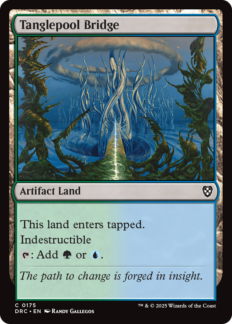 Tanglepool Bridge [Aetherdrift Commander] - Magic: The Gathering - Card Brawlers | Quebec | Canada |