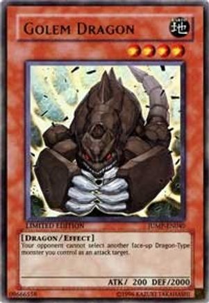 Golem Dragon [JUMP-EN040] Ultra Rare