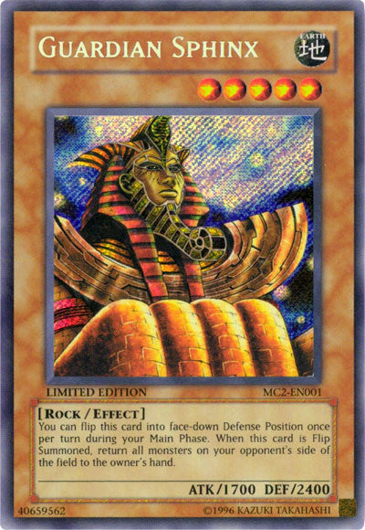 Guardian Sphinx [MC2-EN001] Secret Rare - Yu-Gi-Oh! - Card Brawlers | Quebec | Canada |