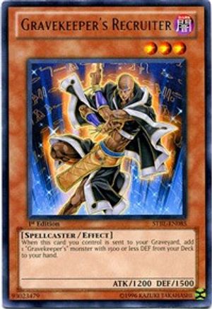 Gravekeeper's Recruiter [STBL-EN085] Rare - Yu-Gi-Oh! - Card Brawlers | Quebec | Canada |