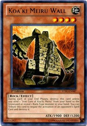 Koa'ki Meiru Wall [STBL-EN087] Rare - Yu-Gi-Oh! - Card Brawlers | Quebec | Canada |
