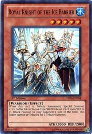 Royal Knight of the Ice Barrier [STBL-EN091] Super Rare - Yu-Gi-Oh! - Card Brawlers | Quebec | Canada |