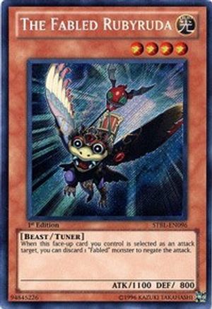 The Fabled Rubyruda [STBL-EN096] Secret Rare - Yu-Gi-Oh! - Card Brawlers | Quebec | Canada |