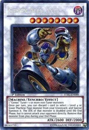 Genex Ally Axel [STBL-EN099] Secret Rare - Yu-Gi-Oh! - Card Brawlers | Quebec | Canada |