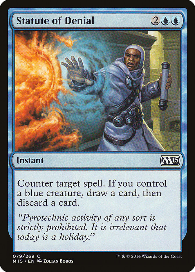 Statute of Denial [Magic 2015] - Magic: The Gathering - Card Brawlers | Quebec | Canada |