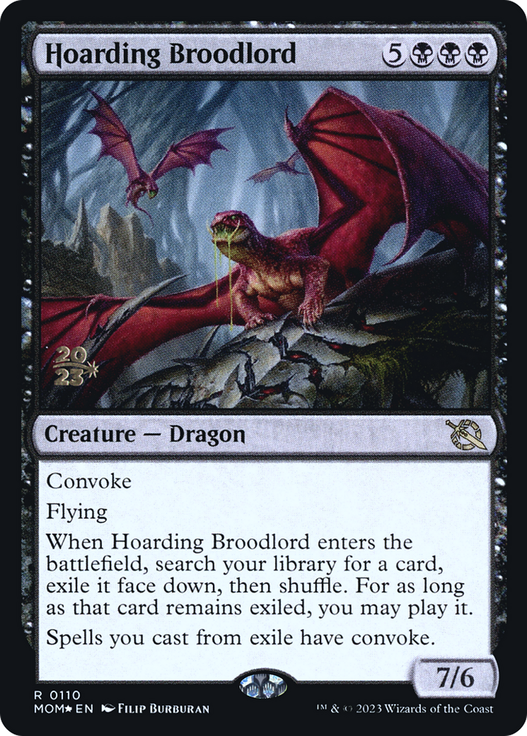 Hoarding Broodlord [March of the Machine Prerelease Promos] - Magic: The Gathering - Card Brawlers | Quebec | Canada |