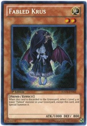 Fabled Krus [HA03-EN002] Secret Rare - Yu-Gi-Oh! - Card Brawlers | Quebec | Canada |