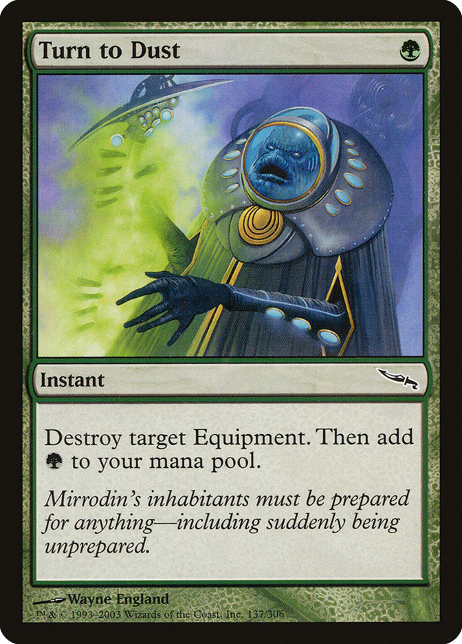 Turn to Dust [Mirrodin] - Magic: The Gathering - Card Brawlers | Quebec | Canada |