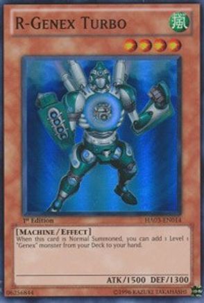 R-Genex Turbo [HA03-EN014] Super Rare - Yu-Gi-Oh! - Card Brawlers | Quebec | Canada |