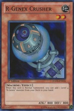 R-Genex Crusher [HA03-EN016] Super Rare - Yu-Gi-Oh! - Card Brawlers | Quebec | Canada |