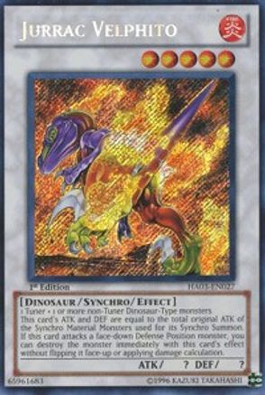 Jurrac Velphito [HA03-EN027] Secret Rare - Yu-Gi-Oh! - Card Brawlers | Quebec | Canada |