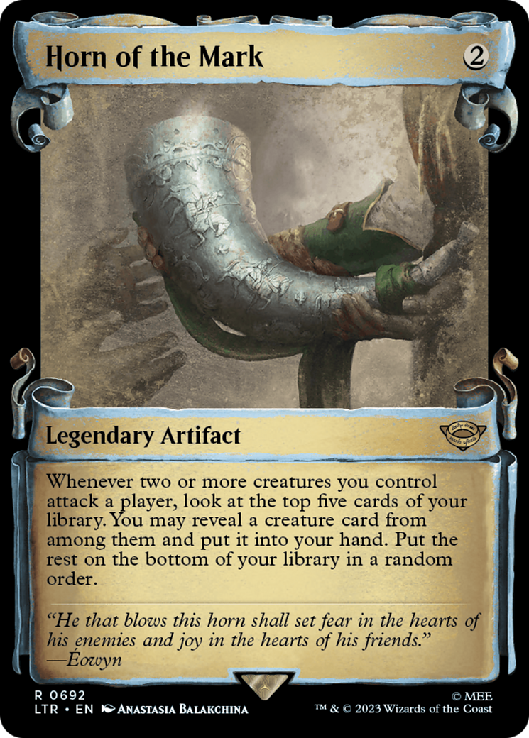 Horn of the Mark [The Lord of the Rings: Tales of Middle-Earth Showcase Scrolls] - Magic: The Gathering - Card Brawlers | Quebec | Canada |