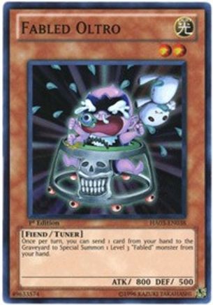 Fabled Oltro [HA03-EN038] Super Rare - Yu-Gi-Oh! - Card Brawlers | Quebec | Canada |