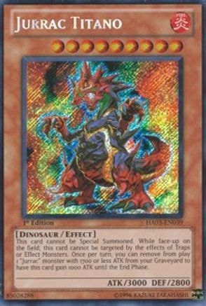 Jurrac Titano [HA03-EN039] Secret Rare - Yu-Gi-Oh! - Card Brawlers | Quebec | Canada |