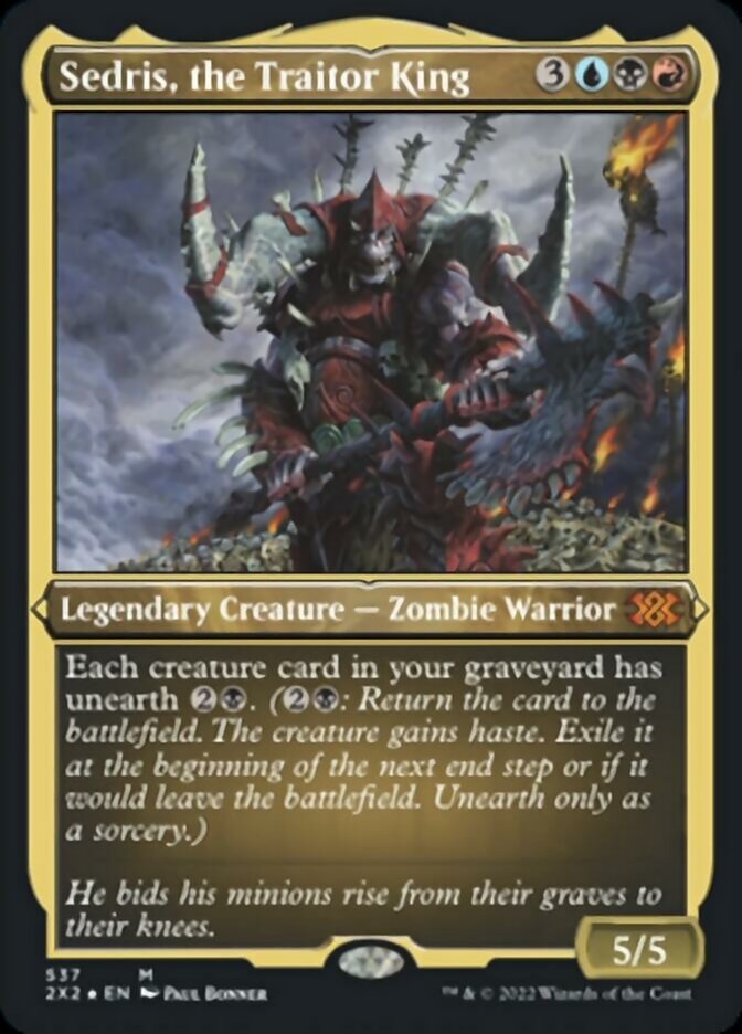 Sedris, the Traitor King (Foil Etched) [Double Masters 2022] - Magic: The Gathering - Card Brawlers | Quebec | Canada |
