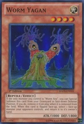 Worm Yagan [HA03-EN055] Super Rare - Yu-Gi-Oh! - Card Brawlers | Quebec | Canada |