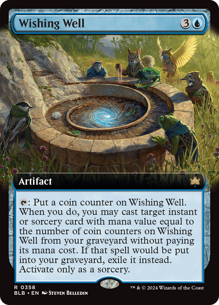 Wishing Well (Extended Art) [Bloomburrow] - Magic: The Gathering - Card Brawlers | Quebec | Canada |