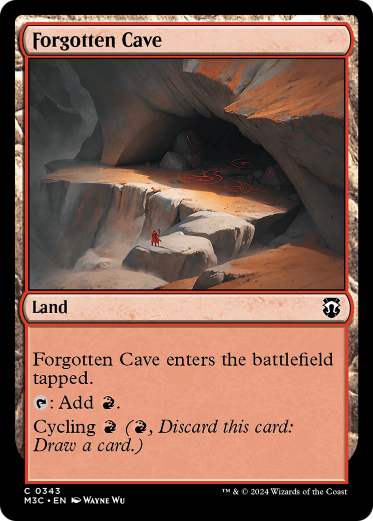 Forgotten Cave (Ripple Foil) [Modern Horizons 3 Commander] - Magic: The Gathering - Card Brawlers | Quebec | Canada |