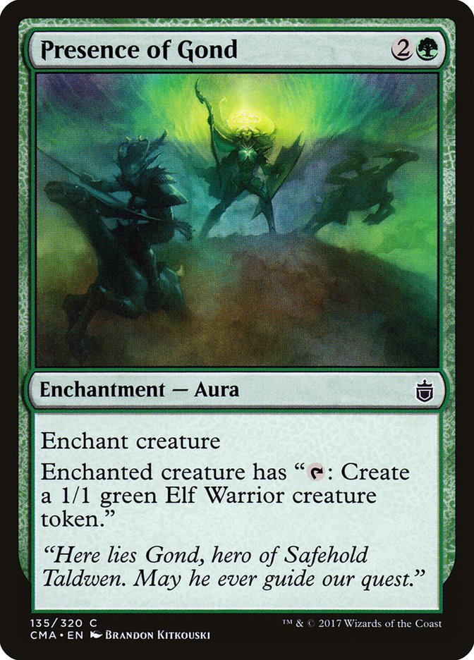 Presence of Gond [Commander Anthology] - Magic: The Gathering - Card Brawlers | Quebec | Canada |