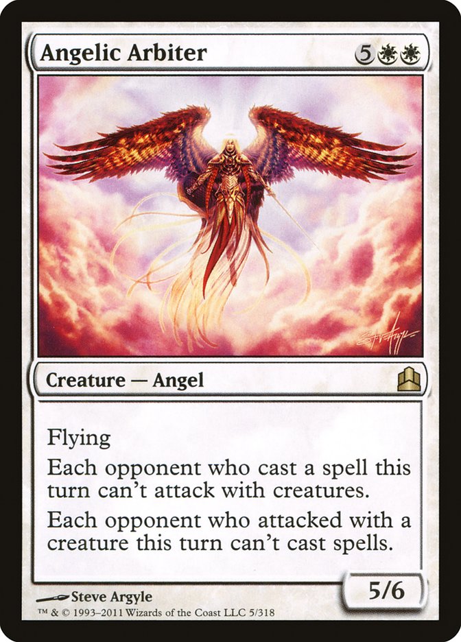 Angelic Arbiter [Commander 2011] - Magic: The Gathering - Card Brawlers | Quebec | Canada |