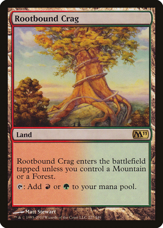 Rootbound Crag [Magic 2011] - Magic: The Gathering - Card Brawlers | Quebec | Canada |