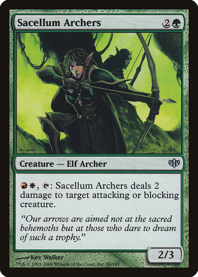 Sacellum Archers [Conflux] - Magic: The Gathering - Card Brawlers | Quebec | Canada |
