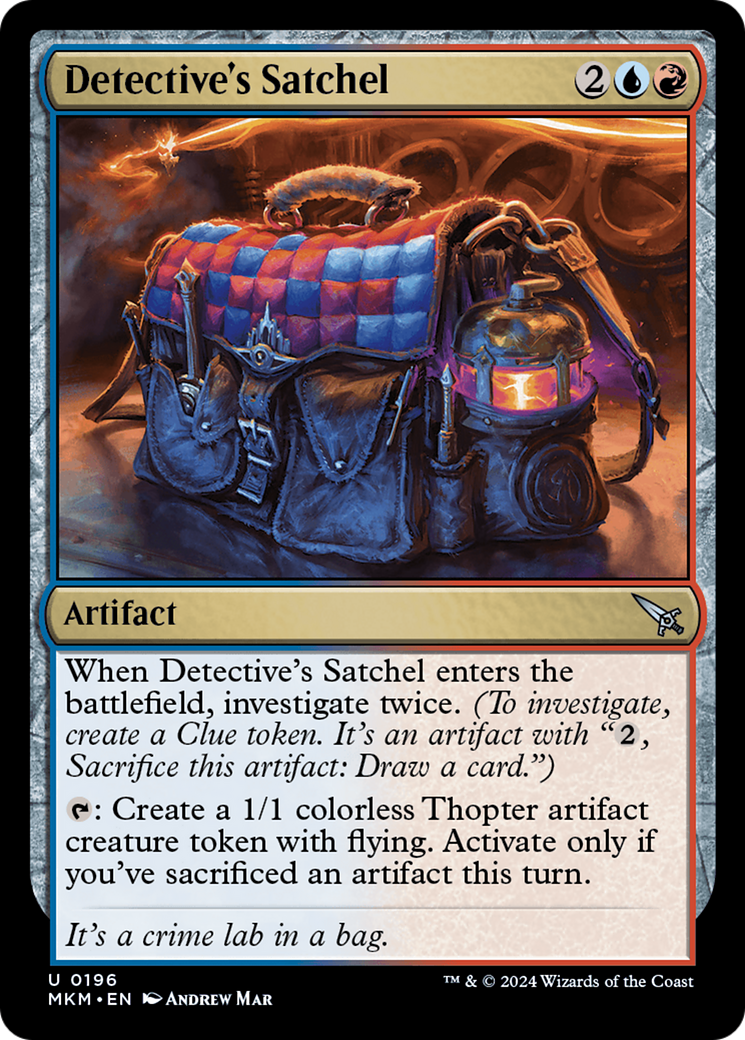 Detective's Satchel [Murders at Karlov Manor] - Magic: The Gathering - Card Brawlers | Quebec | Canada |