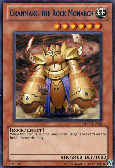 Granmarg the Rock Monarch (Blue) [DL13-EN008] Rare - Yu-Gi-Oh! - Card Brawlers | Quebec | Canada |