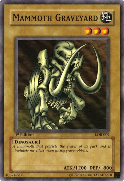 Mammoth Graveyard [LOB-009] Common - Yu-Gi-Oh! - Card Brawlers | Quebec | Canada |