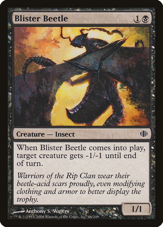 Blister Beetle [Shards of Alara] - Magic: The Gathering - Card Brawlers | Quebec | Canada |