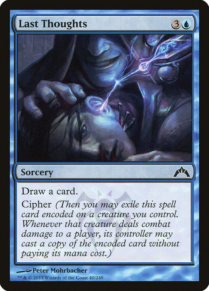 Last Thoughts [Gatecrash] - Magic: The Gathering - Card Brawlers | Quebec | Canada |