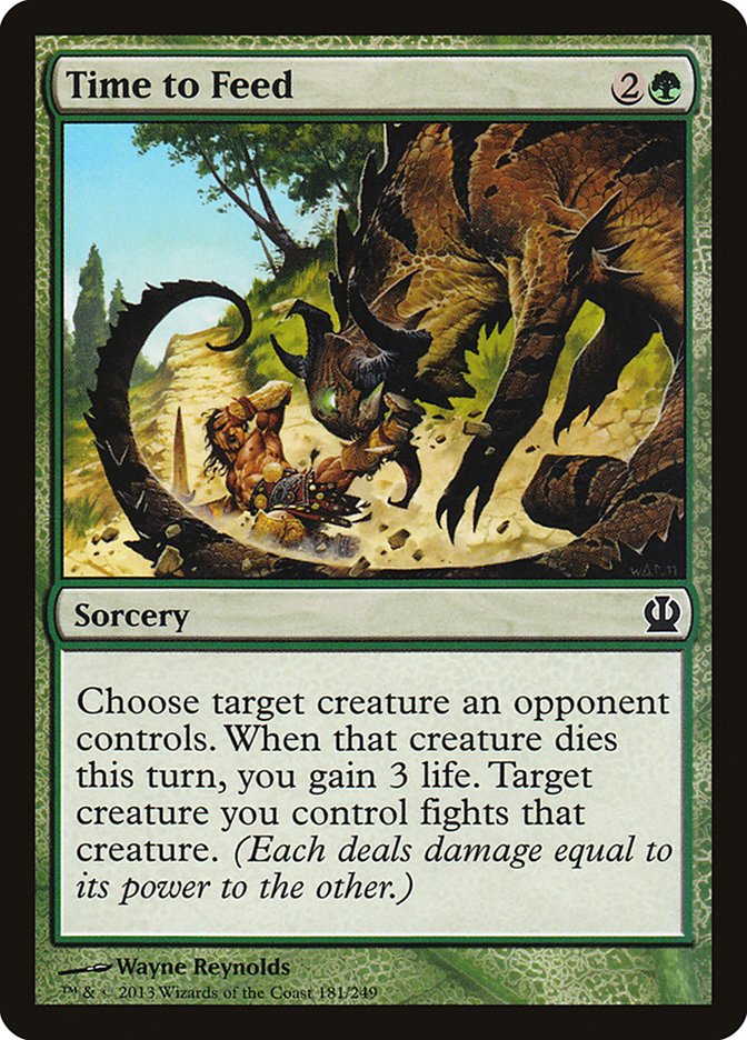 Time to Feed [Theros] - Magic: The Gathering - Card Brawlers | Quebec | Canada |