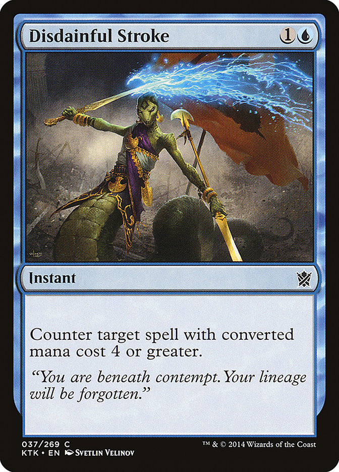Disdainful Stroke [Khans of Tarkir] - Magic: The Gathering - Card Brawlers | Quebec | Canada |