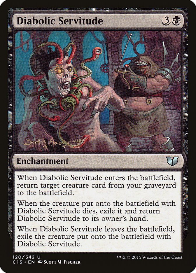 Diabolic Servitude [Commander 2015] - Magic: The Gathering - Card Brawlers | Quebec | Canada |