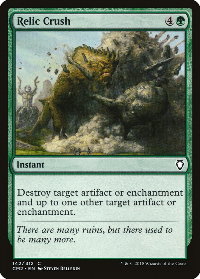 Relic Crush [Commander Anthology Volume II] - Magic: The Gathering - Card Brawlers | Quebec | Canada |