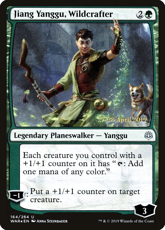 Jiang Yanggu, Wildcrafter [War of the Spark Prerelease Promos] - Magic: The Gathering - Card Brawlers | Quebec | Canada |