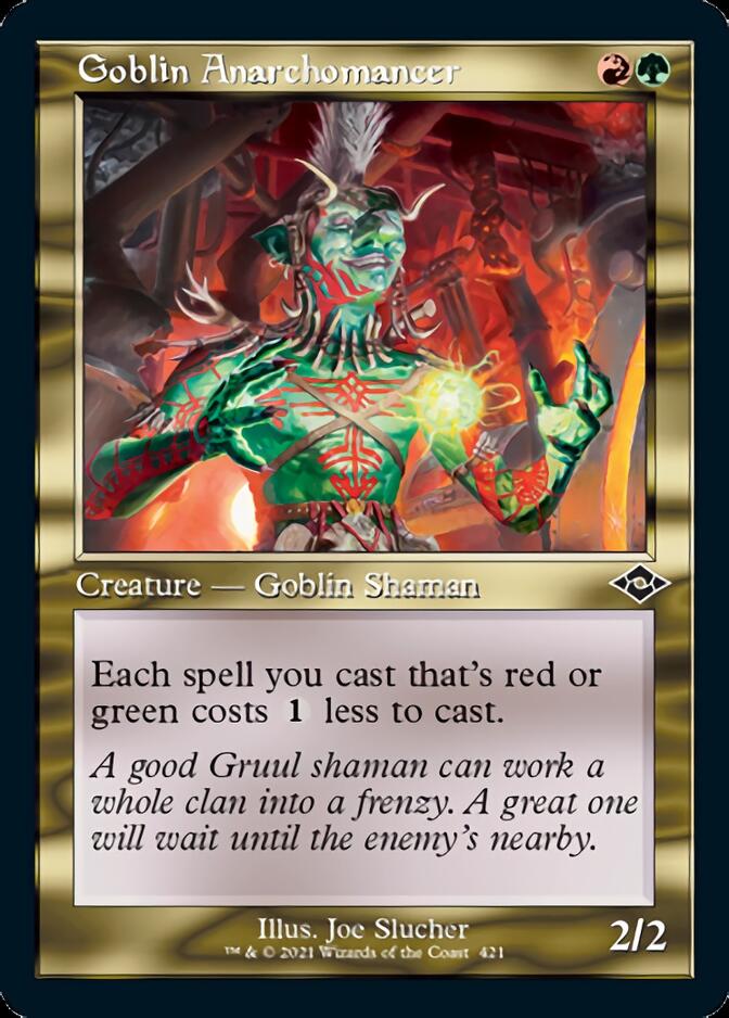 Goblin Anarchomancer (Retro Foil Etched) [Modern Horizons 2] - Magic: The Gathering - Card Brawlers | Quebec | Canada |