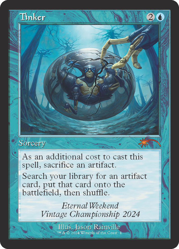 Tinker (Retro Frame) (Eternal Weekend 2024 Promo) [Eternal Weekend] - Magic: The Gathering - Card Brawlers | Quebec | Canada |