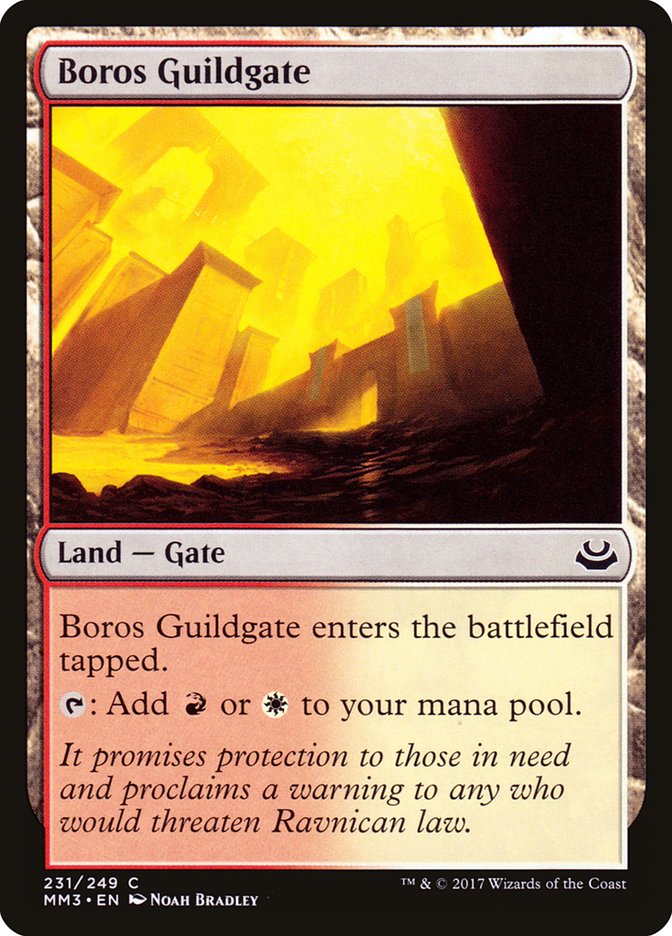 Boros Guildgate [Modern Masters 2017] - Magic: The Gathering - Card Brawlers | Quebec | Canada |