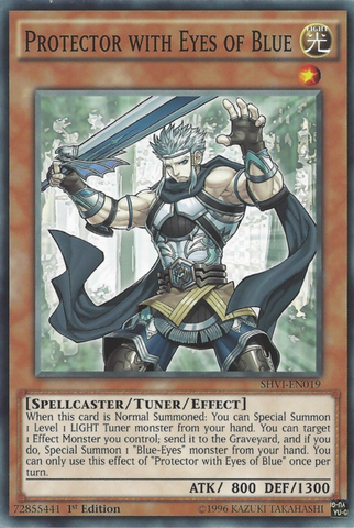 Protector with Eyes of Blue [SHVI-EN019] Common - Yu-Gi-Oh! - Card Brawlers | Quebec | Canada |