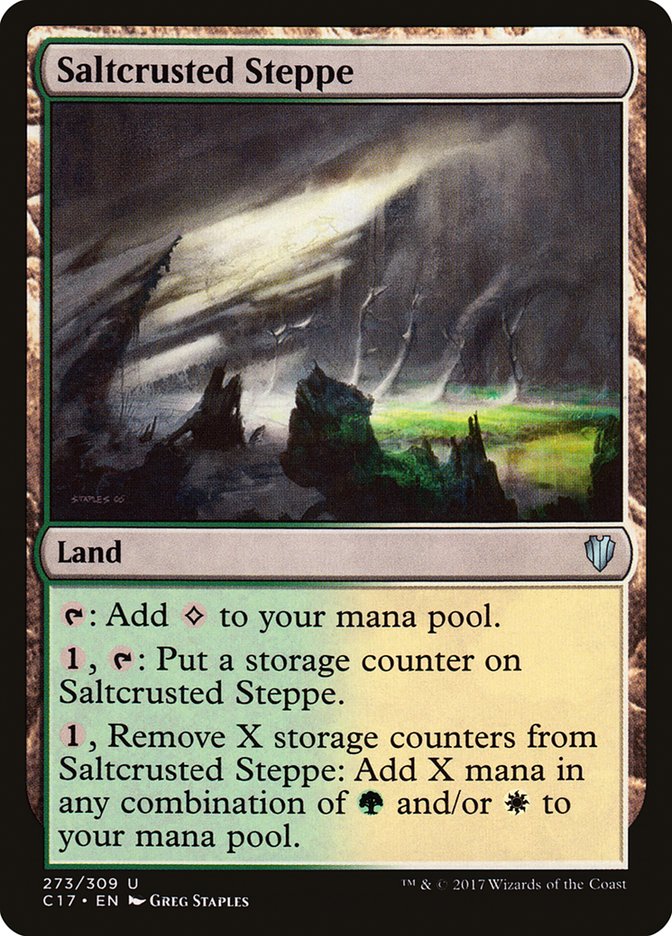 Saltcrusted Steppe [Commander 2017] - Magic: The Gathering - Card Brawlers | Quebec | Canada |