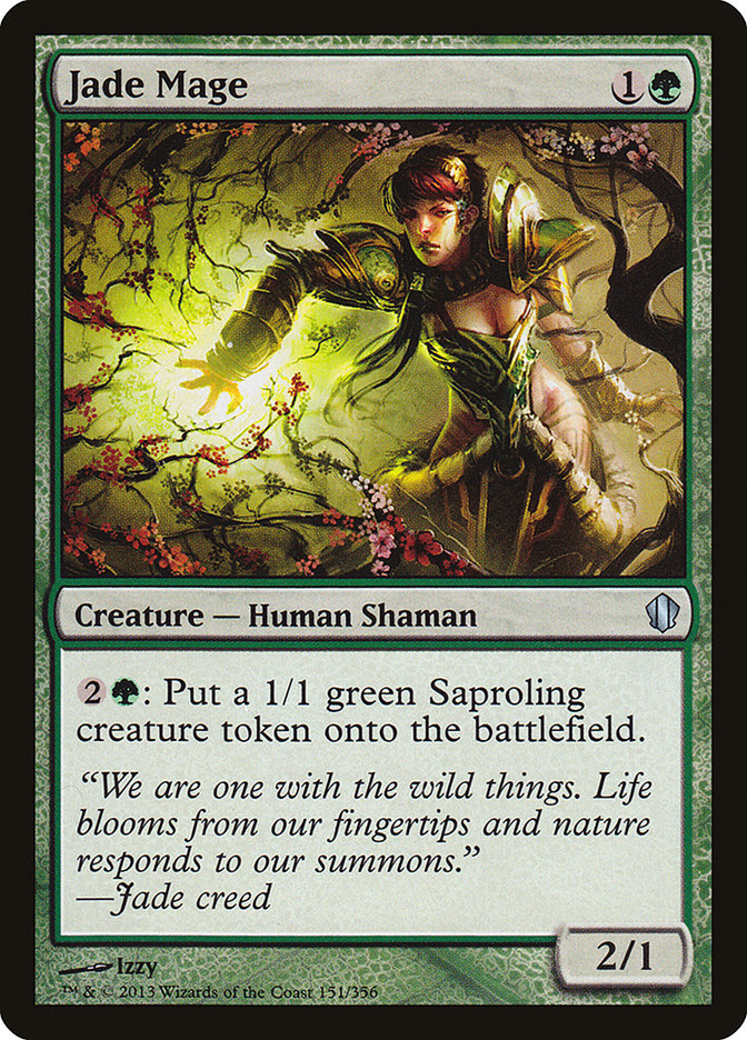 Jade Mage [Commander 2013] - Magic: The Gathering - Card Brawlers | Quebec | Canada |