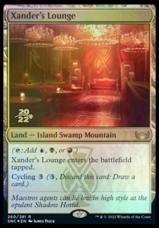 Xander's Lounge [Streets of New Capenna Prerelease Promos] - Magic: The Gathering - Card Brawlers | Quebec | Canada |