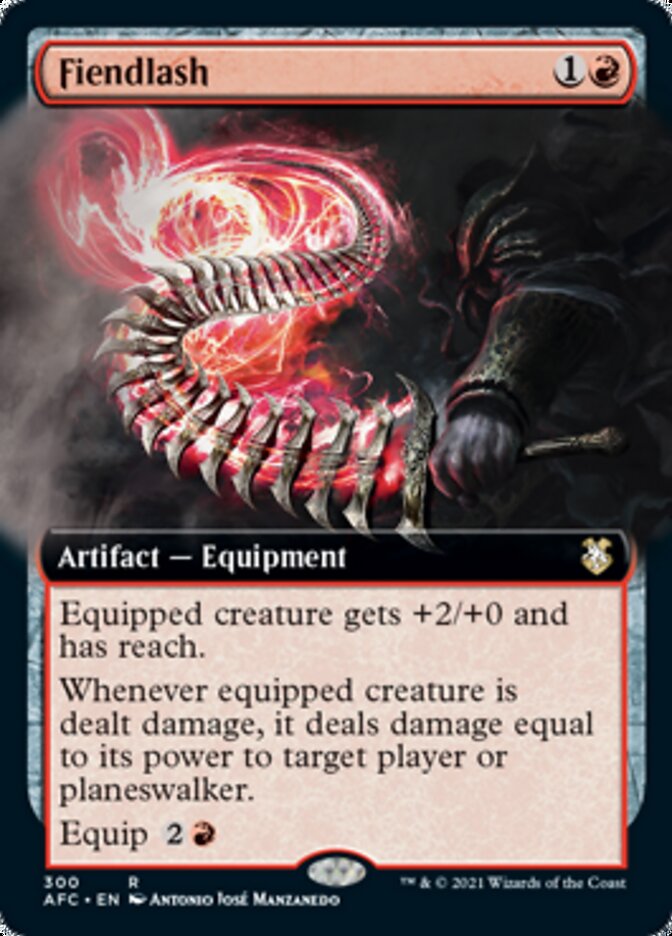 Fiendlash (Extended Art) [Dungeons & Dragons: Adventures in the Forgotten Realms Commander] - Magic: The Gathering - Card Brawlers | Quebec | Canada |