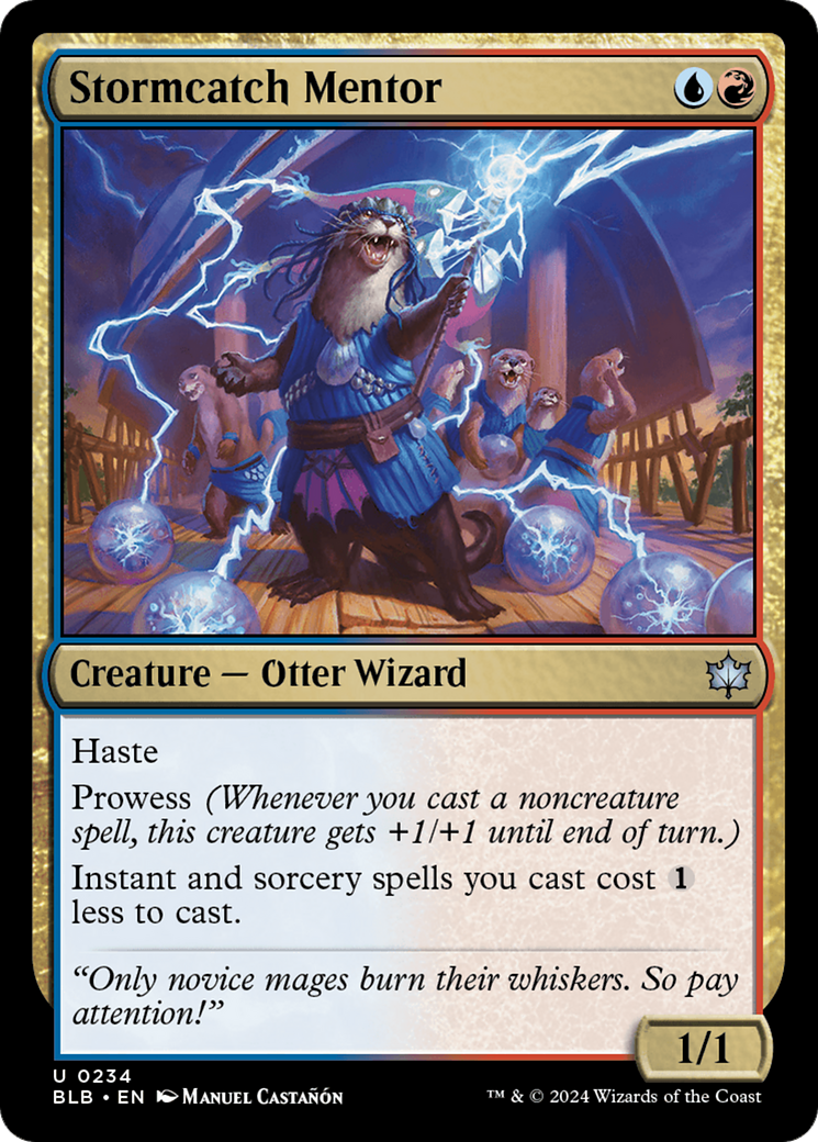 Stormcatch Mentor [Bloomburrow] - Magic: The Gathering - Card Brawlers | Quebec | Canada |