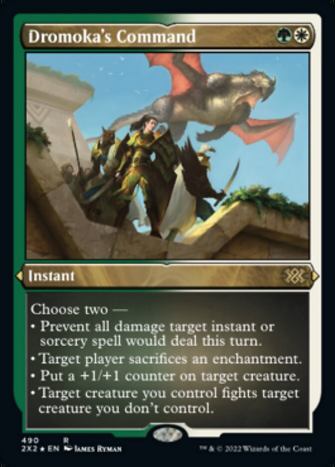Dromoka's Command (Foil Etched) [Double Masters 2022] - Magic: The Gathering - Card Brawlers | Quebec | Canada |