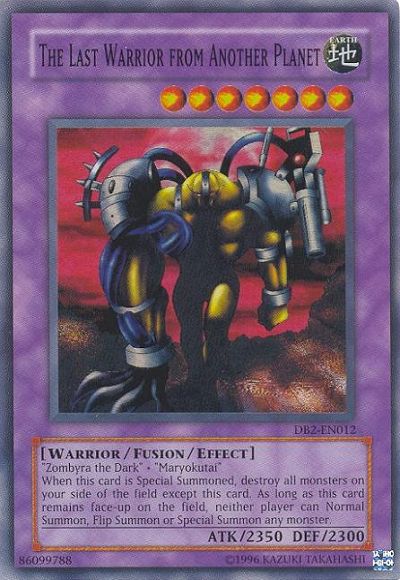 The Last Warrior from Another Planet [DB2-EN012] Super Rare - Yu-Gi-Oh! - Card Brawlers | Quebec | Canada |