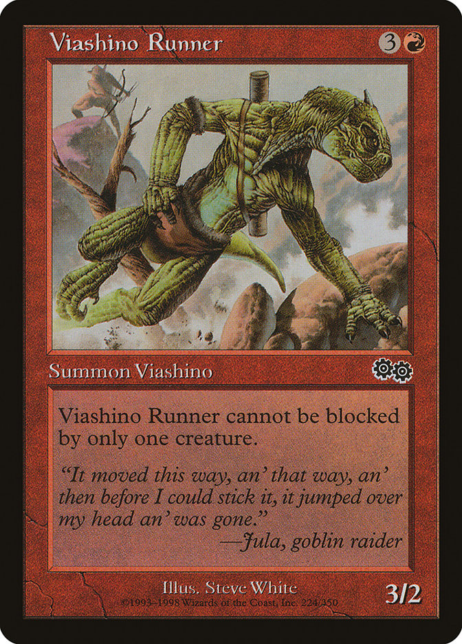 Viashino Runner [Urza's Saga] - Magic: The Gathering - Card Brawlers | Quebec | Canada |