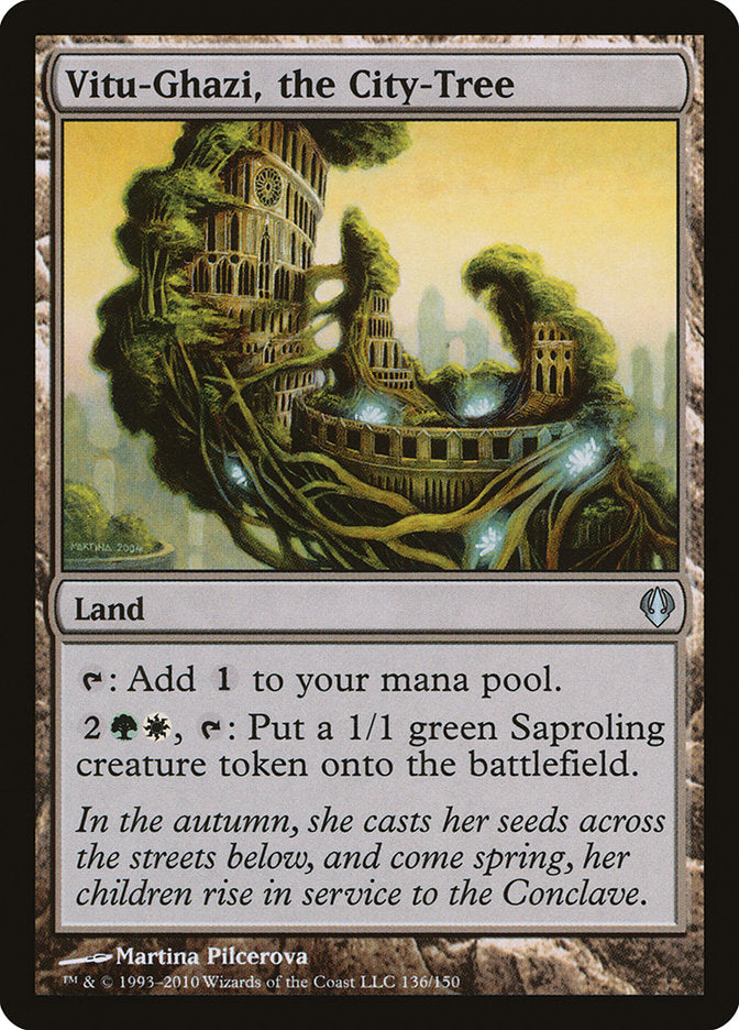 Vitu-Ghazi, the City-Tree [Archenemy] - Magic: The Gathering - Card Brawlers | Quebec | Canada |